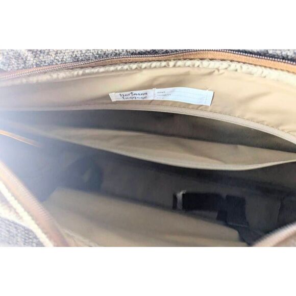 HARTMANN Vintage Tweed And Leather Overnight Weekender - Picture 11 of 14